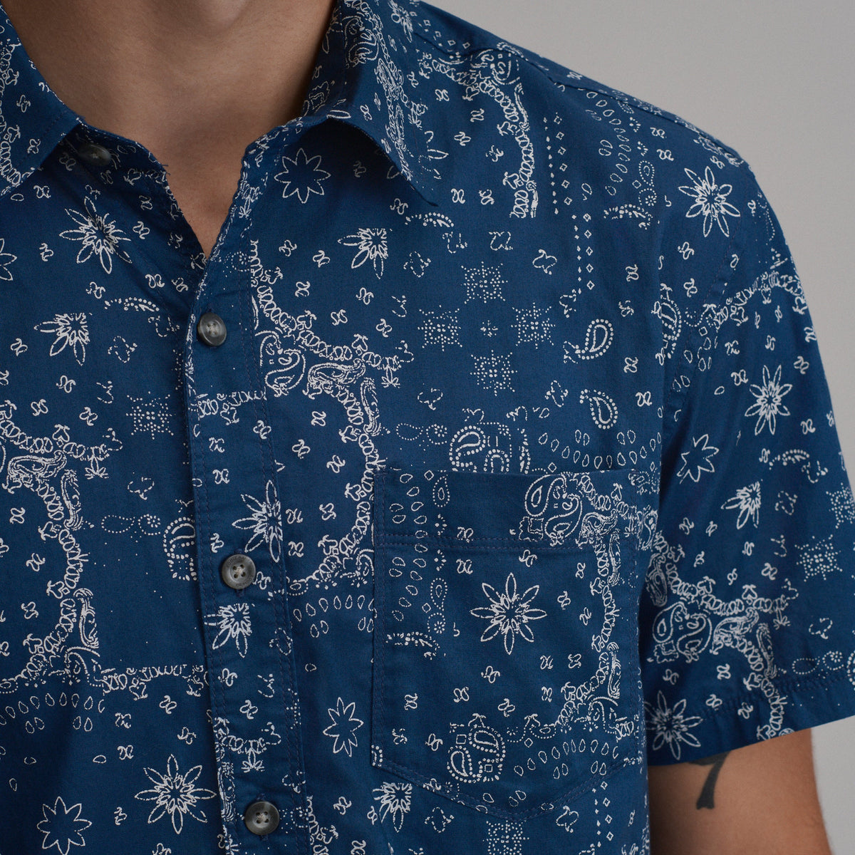 Men's Baja Short-Sleeve Shirt - Print