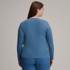 Women's Fav Long Sleeve Crew Neck Tee