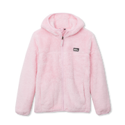 Kids Quest Fleece Plush Hooded Jacket - VINTAGE PINK