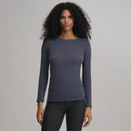 Women's Fav Long Sleeve Crew Neck Tee