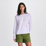Women's Sundrift UPF Striped Shirt - Lavender