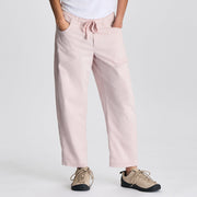 Women's Softened Legend Wash Tie Front Pants - Calla Lily
